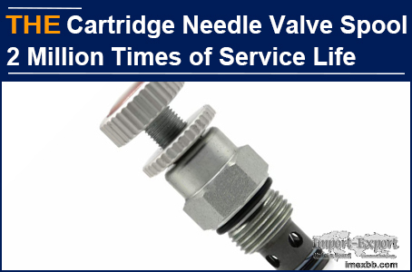 AAK Hydraulic Cartridge Needle Valve 2 Million Times of Service Life