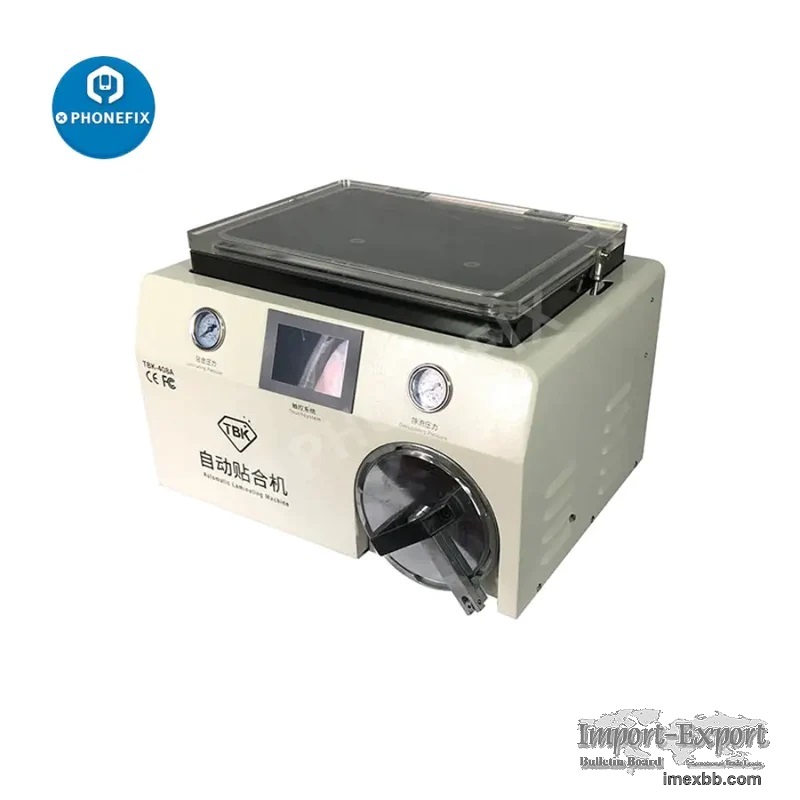 TBK 15 Inch Vacuum Pump LCD Laminating And Bubble Removing Machine