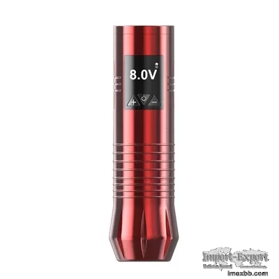 1600mAh Professional Wireless Tattoo Machine Pen With LCD Screen Speed Adju