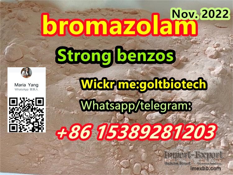 Benzodiazepines buy etizolam bromazolam Flubrotizolam  Wickr:goltbiotech