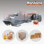 Fully Automatic Roll Fed Automatic Paper Bag Making Machine With Twisted Ha