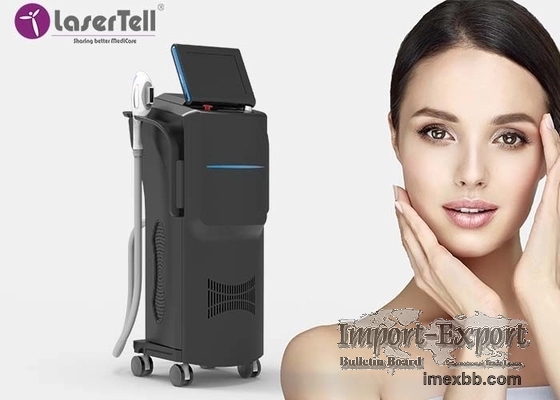 Touch Screen Double Handle Opt Shr Machine Ipl Laser Hair Remover Permanent