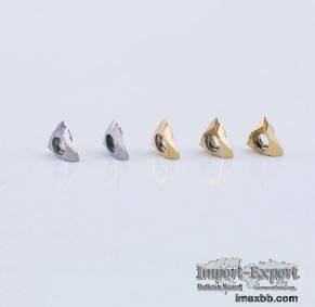 TGF32 GBA32 Carbide Cutting Inserts CNC Lathe Vertical-Installed Precision