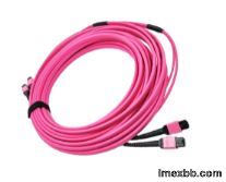 12 Core MM OM4 Fiber Cable Male Female 5M Single 4.0mm 5.0mm 3.0mm Polarity