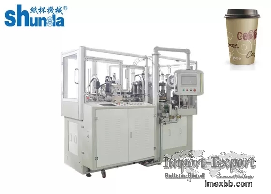 High Speed Automatic Paper Double Side PE Coat Paper Tea Cup Machine