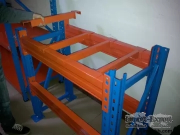Square Tube Made Pallet Support Bar For Heavy Duty Pallet Racking to Increa