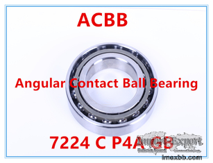 7224 C P4A GB Angular Contact Ball Bearing High Speed