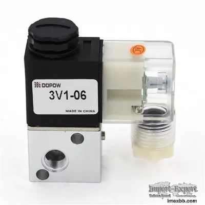 3 Way 2 Position Pneumatic Solenoid Valve 1/8" DC 12V 3V1-06