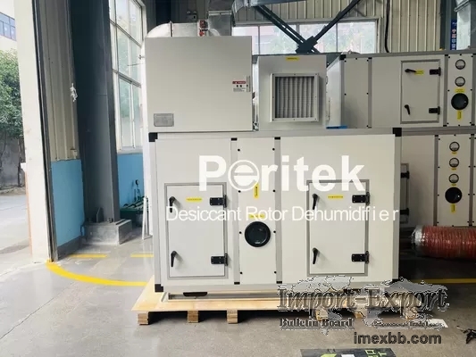 3000CMH Electrical Heating Desiccant Wheel Dehumidifier -20℃-40℃
