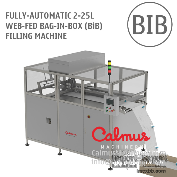 Fully-automatic Bag in Box Filler for Webbed 2-25L BiB Bags