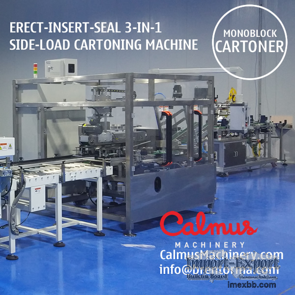 Hi-Speed Cartoning Machine Monoblock Side-Load Case Packer
