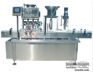 ODM Essential Oil Dispenser Pump Filling Capping Machine For 100-1000ml Bot