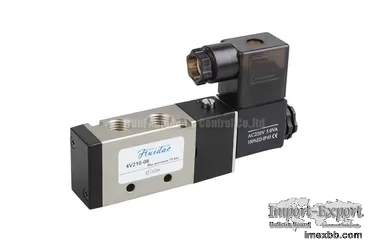 4V210-08 Pilot Operated Solenoid Valve For Pneumatic System Directional Con