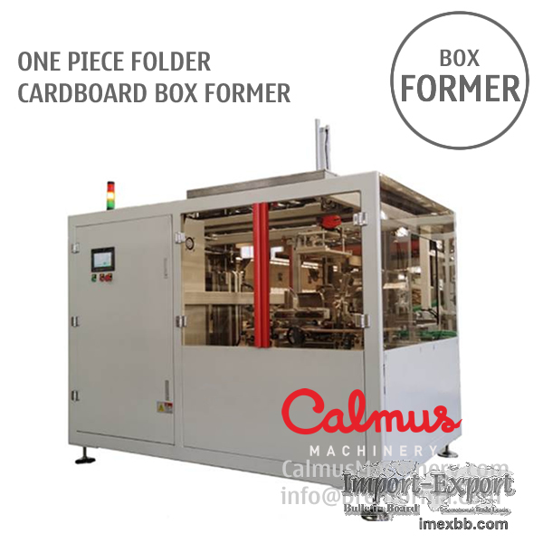 One Piece Folder Cardboard Box Forming Machine