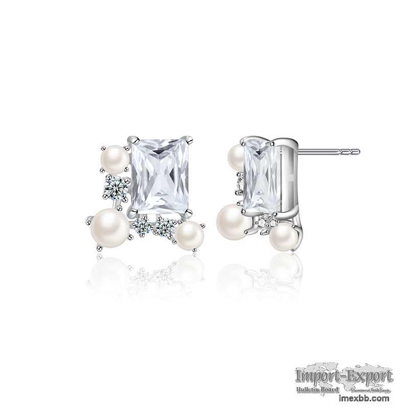 The Beautiful Jewellery Pearl Earrings for Girls