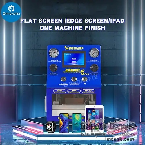 Mechanic 6 Pro Curved Screen Air Bubble Remover OCA Vacuum Lamination Machi