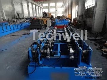 Door Keel Cold Roll Forming Machine Automatic Galvanized Shutter