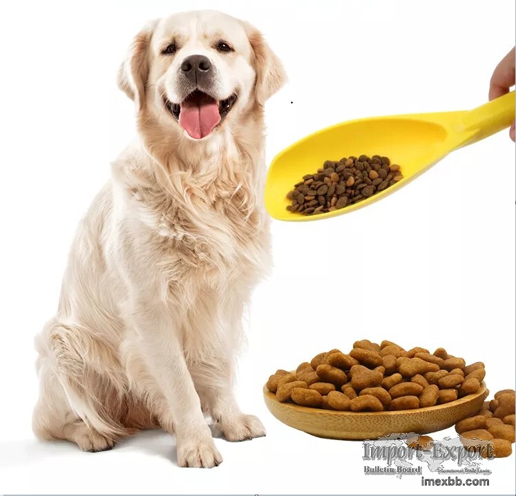 Durable Plastic Pet Food Shovel Cat Food Scooper Dog Spoon