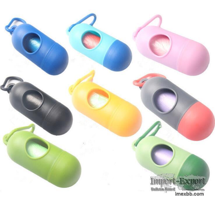 wholesale PE biodegradable waste bag with Dispenser