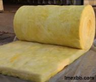Fiberglass Wool Roll Heat Insulation Material Blanket 48kg/M3 Glasswool 25m
