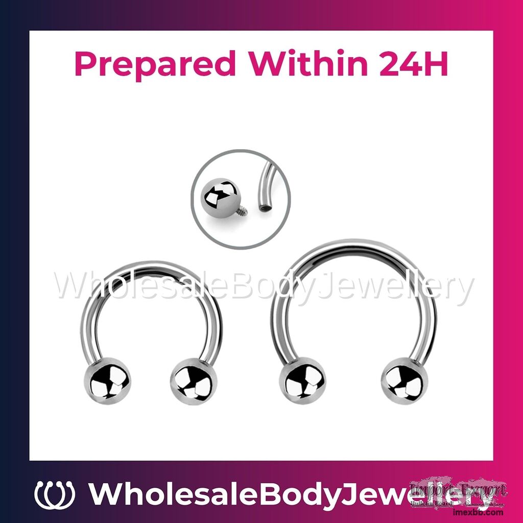 Wholesale Circular Barbells Body Jewellery