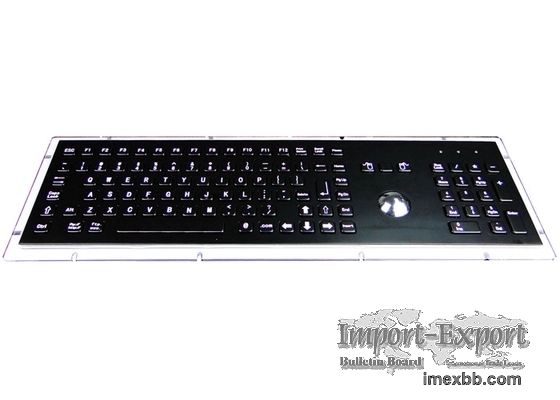 Numeric Keypad Industrial Metal Keyboard Electroplated 20mA With Full Keys