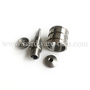 Custom MIM,CNC metal parts for machine equipment such as rollers cutters 