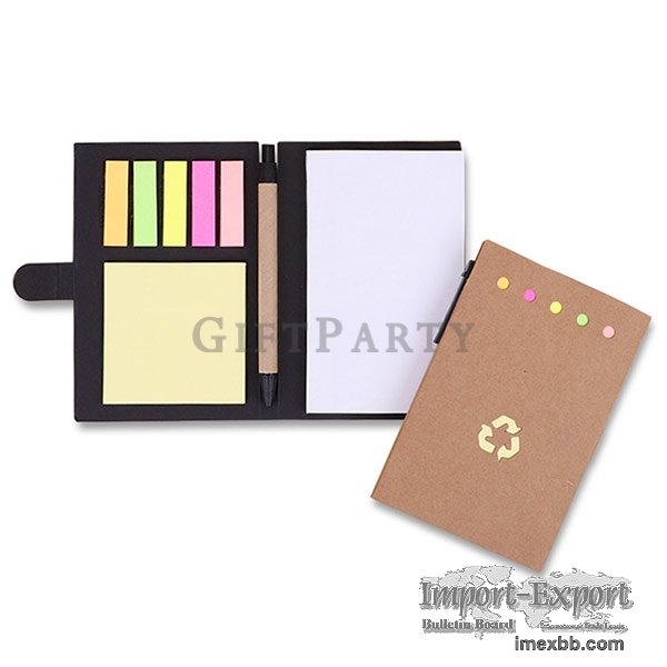 Eco Friendly Folding Kraft Paper Memo Pad