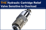 AAK Hydraulic Cartridge Relief Valve Sensitive to Overload