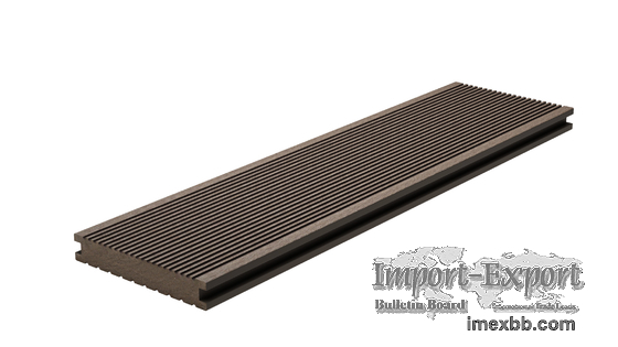 Solid WPC Decking Board Composite Decking