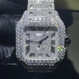 Luxury Moissanite Diamond Watch VVS Moissanite Iced Out Moissanite Bust Dow