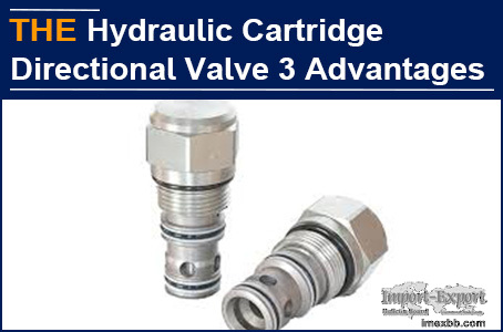 AAK Hydraulic Directional Cartridge Valve 3 Advantages