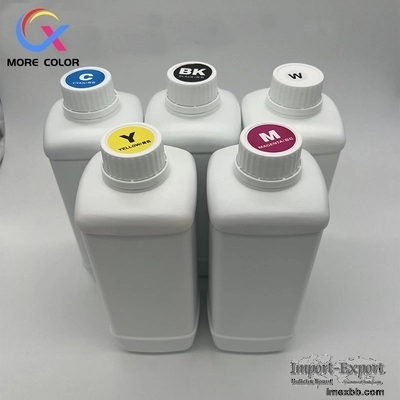 White Textile PET DTF Printing Ink Smooth Clear CMYK Universal