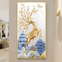 Abstract oil painting modern wall art decoration crystal porcelain painting