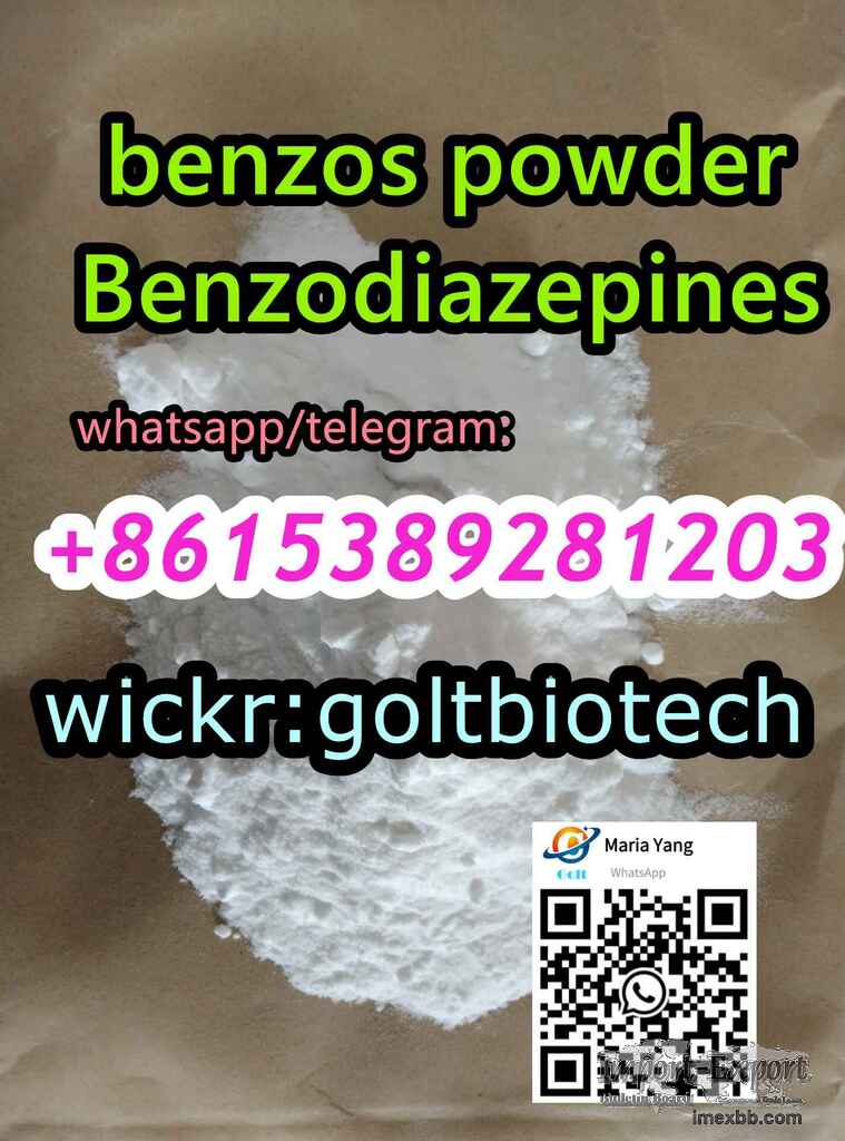 Top sale benzos bromazolam powder for sale China wholesaler Wickr:goltbiote