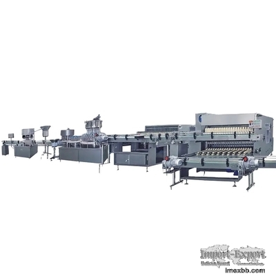 Complete Fully Automatic Fresh Fruit Juice Filling Machine Capping Machiner