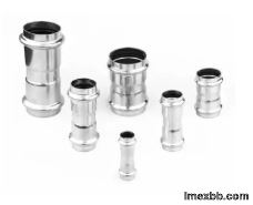 OEM Press Fit Fittings Stainless Steel Equal Coupling Free Samples