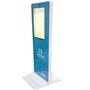 21.5 Inch Free Standing Kiosk For Students Check In In School