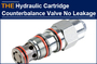 AAK Hydraulic Cartridge Counterbalance Valve No Internal Leakage