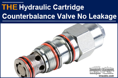 AAK Hydraulic Cartridge Counterbalance Valve No Internal Leakage