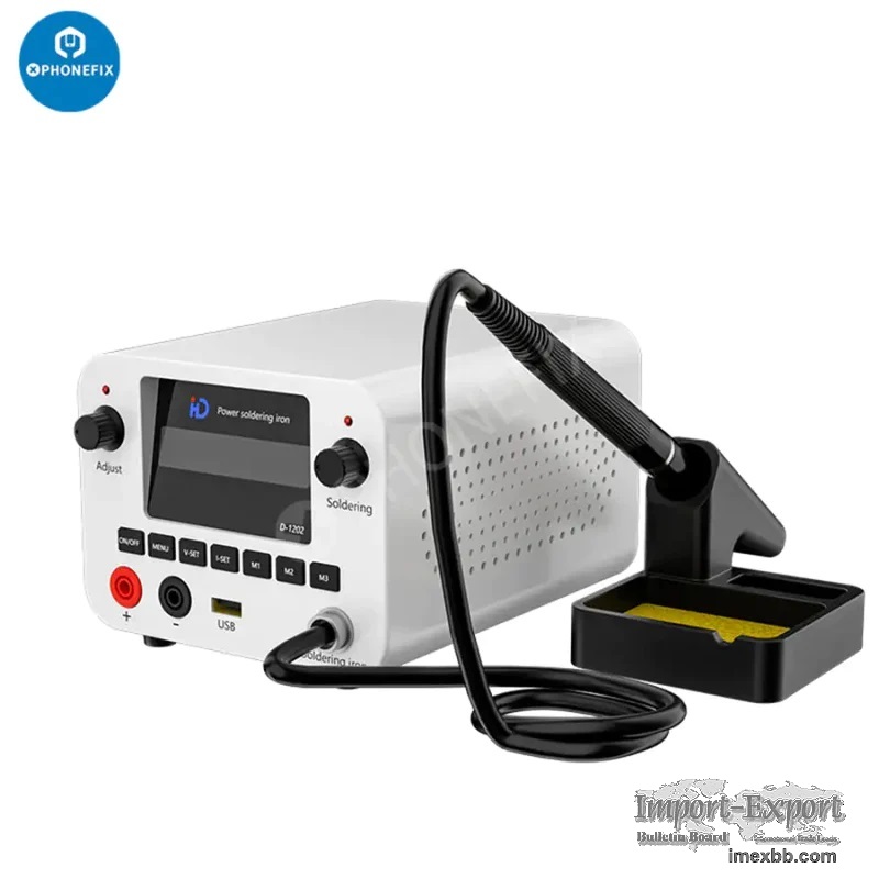 TBK D-1202 2 In 1 DC Power Supply With T12 Soldering Iron 