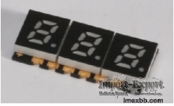 Three Digit LED SMD Display 0.2 Inch Seven Segment For Indoor
