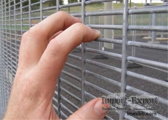 Durable 358 Anti Climb Welded Mesh Security Fence Easily Assembled