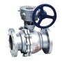 Ansi Worm Split Ball Valve Full Welded Steel St37 Gearbox Ball Valve For Na