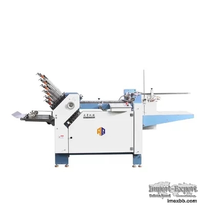 12 Buckle Plate Commercial Paper Folding Machine For A4 Paper Booklet
