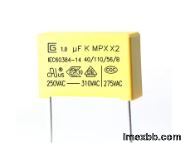 105K X2 Safety Capacitor 1.0 Uf With Excellent Flame Retardant Properties