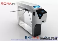 Bar Code Ticketing System Access Control Tripod Turnstile Gate of 304 stain
