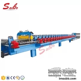 0-35m/min Roof Sheet Bending Machine , Roof Roll Forming Machine By chain