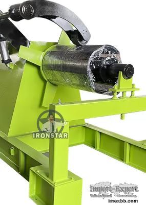Galvanised Steel Roll Forming Machine Parts 5 Ton Automatic Decoiler Machin