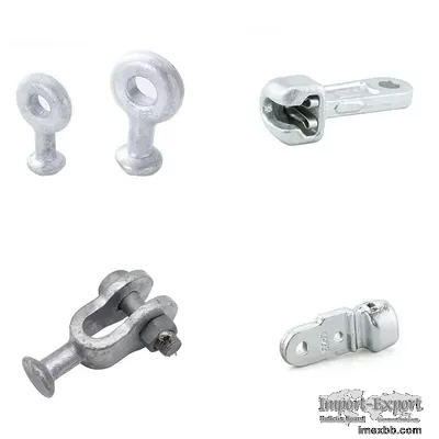 Hot DIP Galvanized Forged Steel Ball Clevis Eye Forging Galvanized Q-7 QP-7